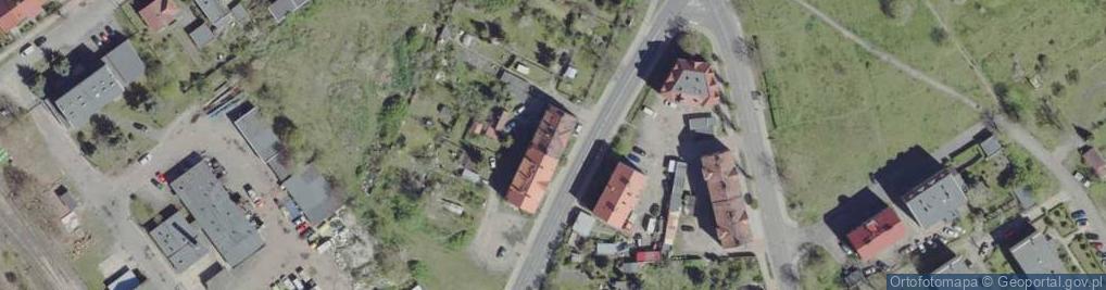 Zdjęcie satelitarne Przyjaciół Żołnierza ul.