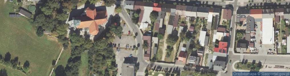 Zdjęcie satelitarne Próżna ul.