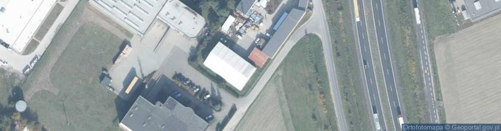 Zdjęcie satelitarne Przemysłowa ul.
