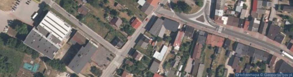 Zdjęcie satelitarne Przedborska ul.