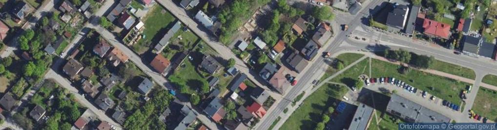 Zdjęcie satelitarne Próżna ul.