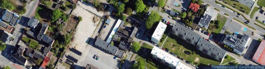 Zdjęcie satelitarne Przejazd ul.