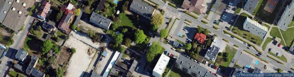 Zdjęcie satelitarne Przejazd ul.