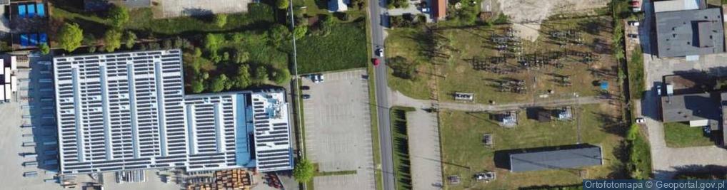 Zdjęcie satelitarne Przemysłowa ul.