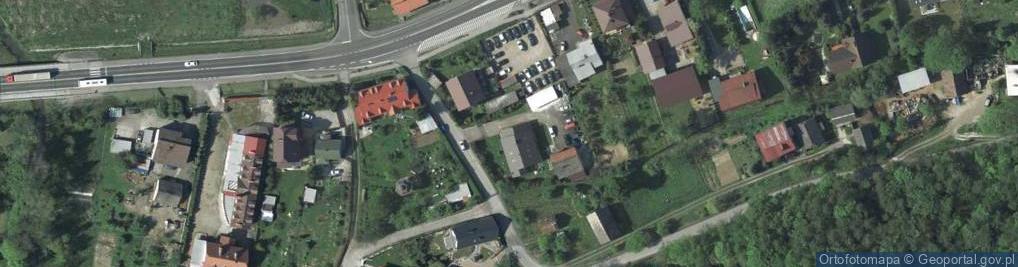 Zdjęcie satelitarne Przy Lesie ul.