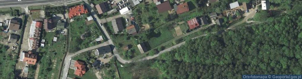 Zdjęcie satelitarne Przy Lesie ul.