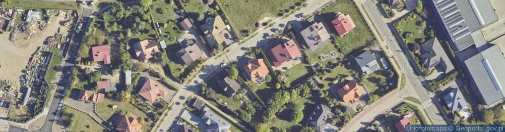 Zdjęcie satelitarne Pszeniczna ul.
