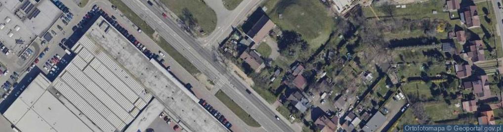 Zdjęcie satelitarne Pszczyńska ul.