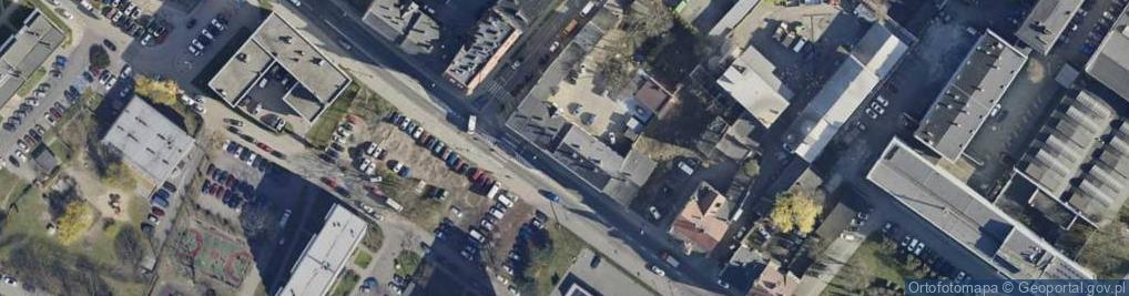 Zdjęcie satelitarne Pszczyńska ul.