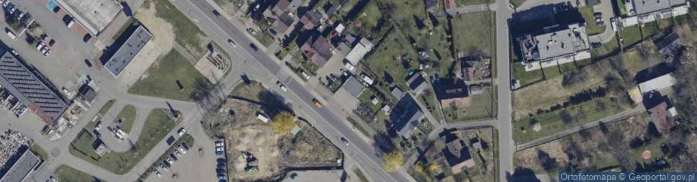 Zdjęcie satelitarne Pszczyńska ul.