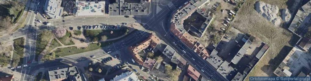 Zdjęcie satelitarne Pszczyńska ul.