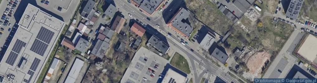 Zdjęcie satelitarne Pszczyńska ul.