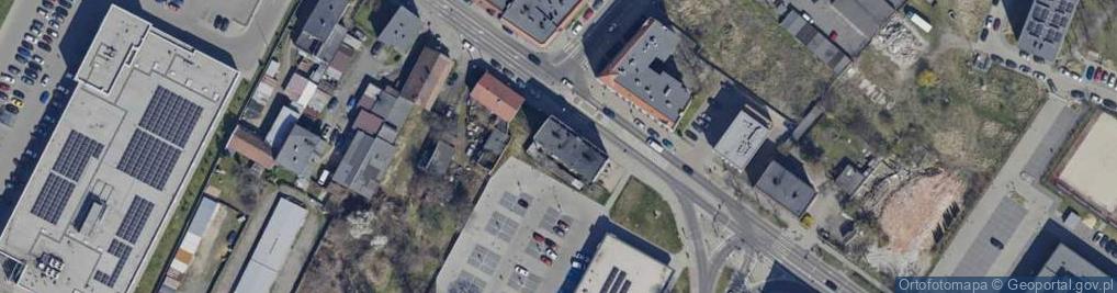 Zdjęcie satelitarne Pszczyńska ul.