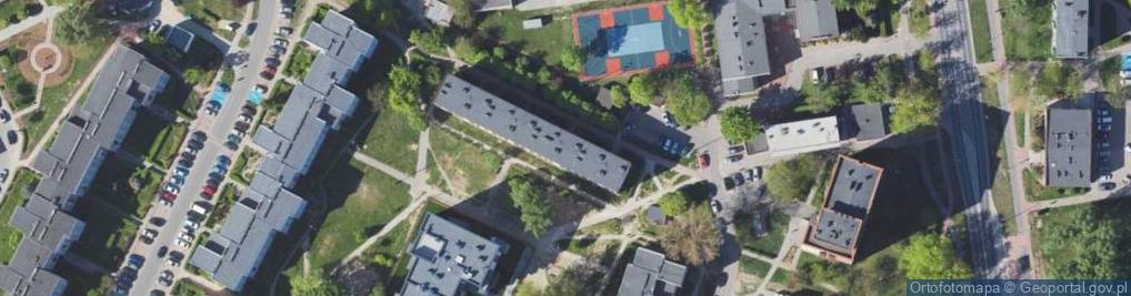Zdjęcie satelitarne Pszczela ul.