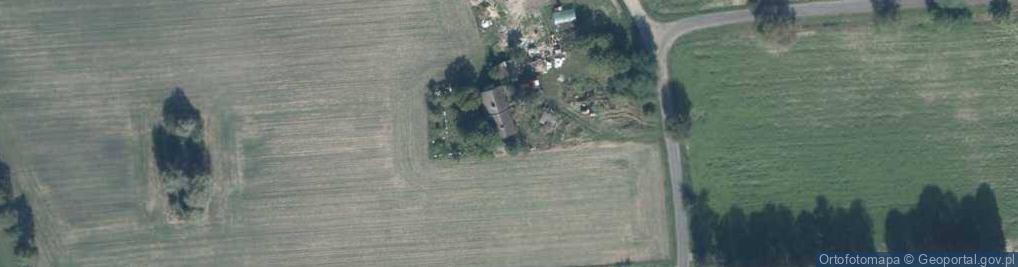 Zdjęcie satelitarne Psarce ul.