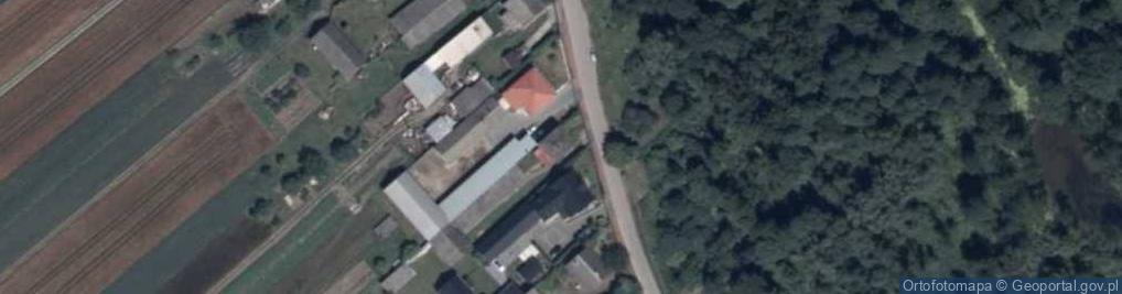 Zdjęcie satelitarne Psary ul.