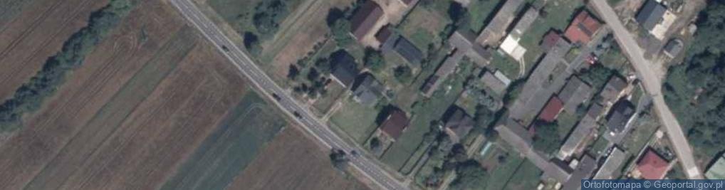 Zdjęcie satelitarne Psary ul.