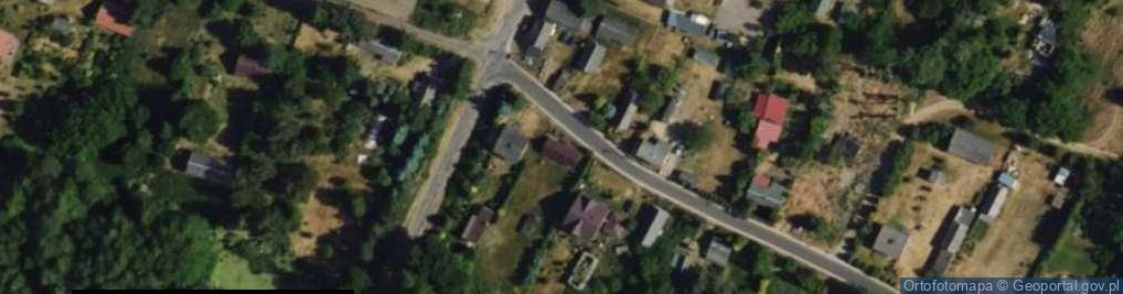 Zdjęcie satelitarne Psary ul.