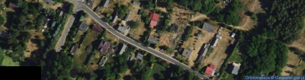 Zdjęcie satelitarne Psary ul.