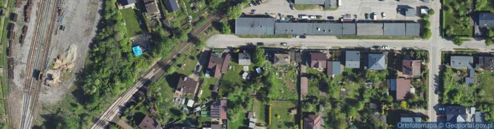 Zdjęcie satelitarne Pszczelne Łąki ul.