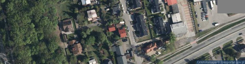 Zdjęcie satelitarne Ptasia ul.
