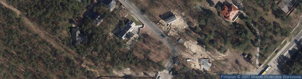 Zdjęcie satelitarne Ptasi Raj ul.