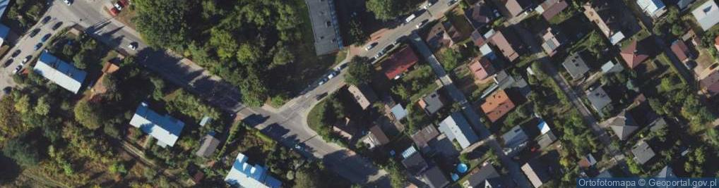 Zdjęcie satelitarne Pułkowa ul.