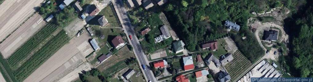 Zdjęcie satelitarne Puławska ul.