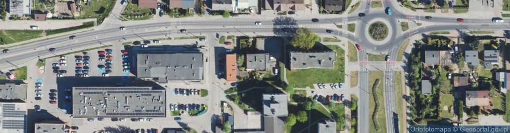 Zdjęcie satelitarne Pułtuska ul.