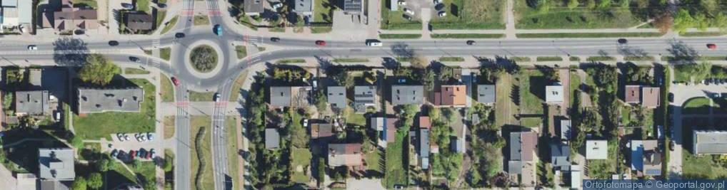 Zdjęcie satelitarne Pułtuska ul.