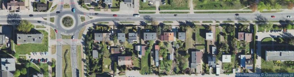 Zdjęcie satelitarne Pułtuska ul.