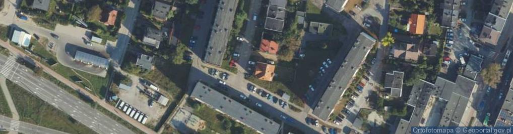 Zdjęcie satelitarne Pustki ul.