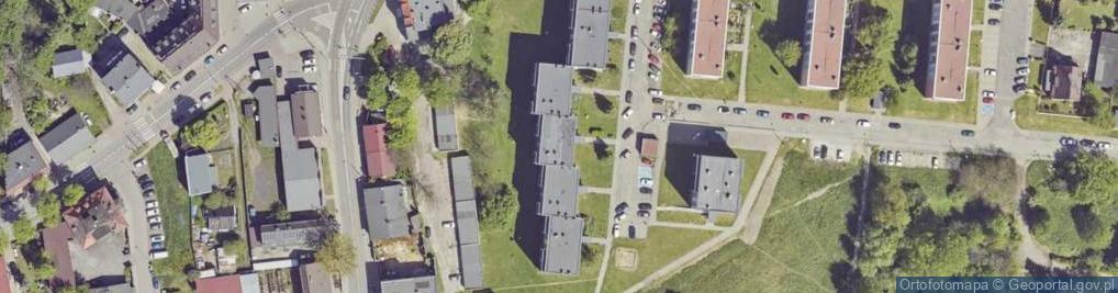 Zdjęcie satelitarne Pusta ul.