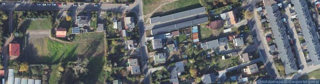 Zdjęcie satelitarne Pułkowa ul.