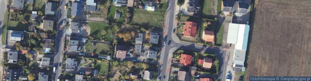 Zdjęcie satelitarne Pułkowa ul.