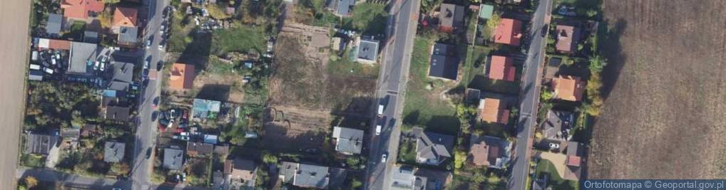 Zdjęcie satelitarne Pułkowa ul.