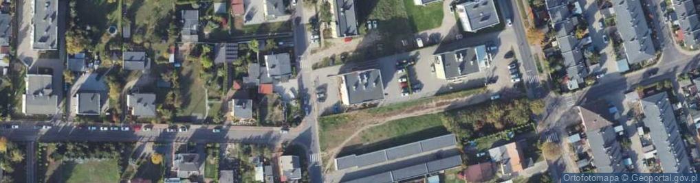 Zdjęcie satelitarne Pułkowa ul.