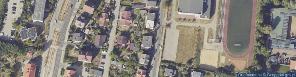 Zdjęcie satelitarne Puszkina Aleksandra ul.