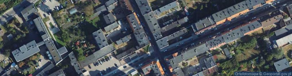 Zdjęcie satelitarne Pułaskiego ul.