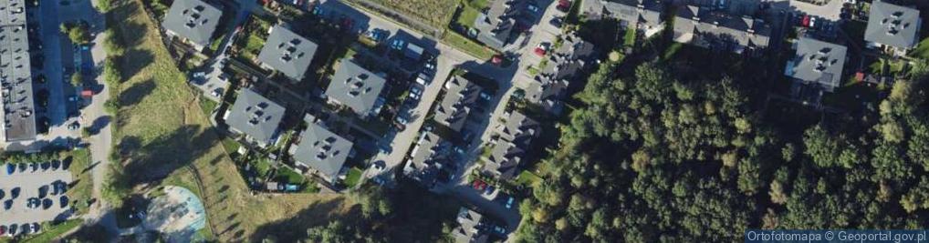 Zdjęcie satelitarne Pustułek ul.