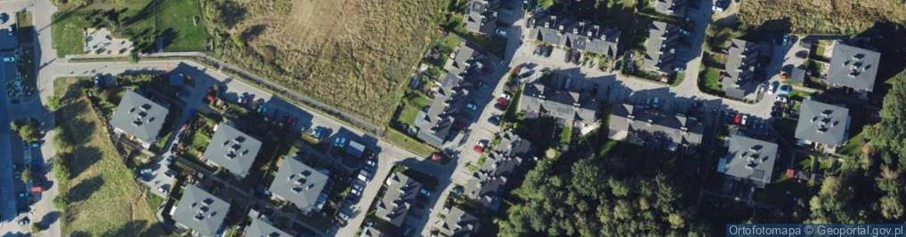 Zdjęcie satelitarne Pustułek ul.