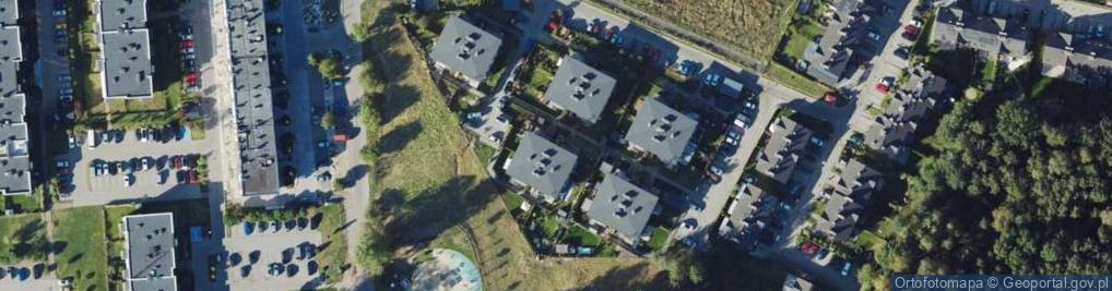 Zdjęcie satelitarne Pustułek ul.
