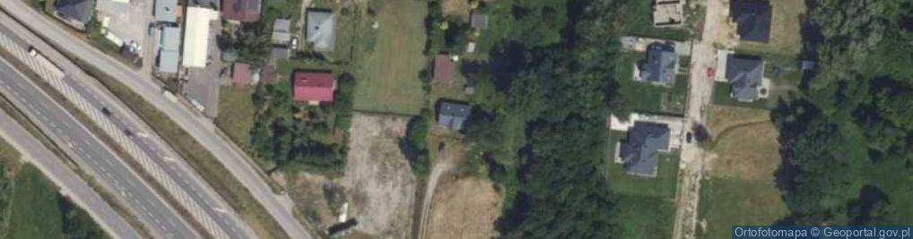 Zdjęcie satelitarne Puławska ul.