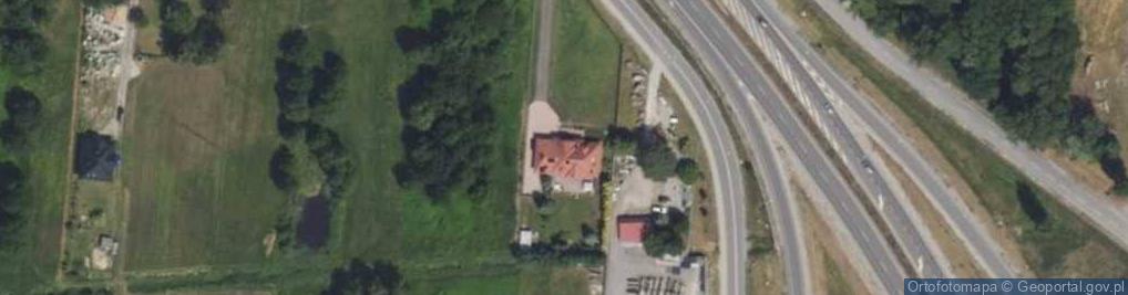 Zdjęcie satelitarne Puławska ul.
