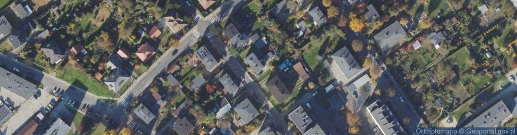 Zdjęcie satelitarne Pułaskiego ul.