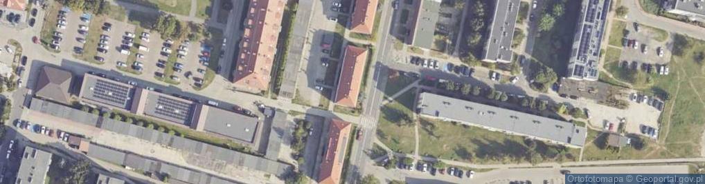 Zdjęcie satelitarne Pułaskiego ul.