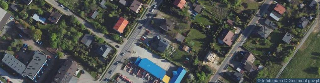 Zdjęcie satelitarne Pułaskiego ul.