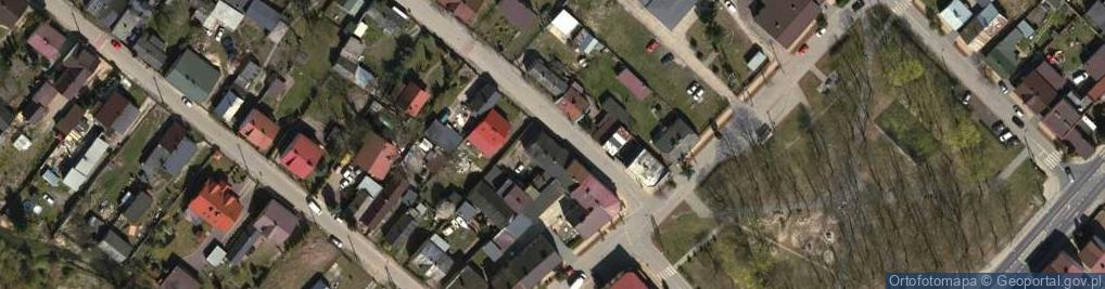 Zdjęcie satelitarne Pułtuska ul.