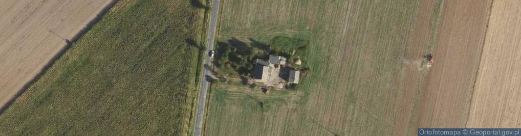 Zdjęcie satelitarne Pusta Dąbrówka ul.