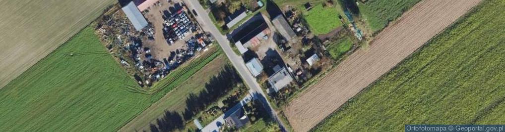 Zdjęcie satelitarne Pustki ul.